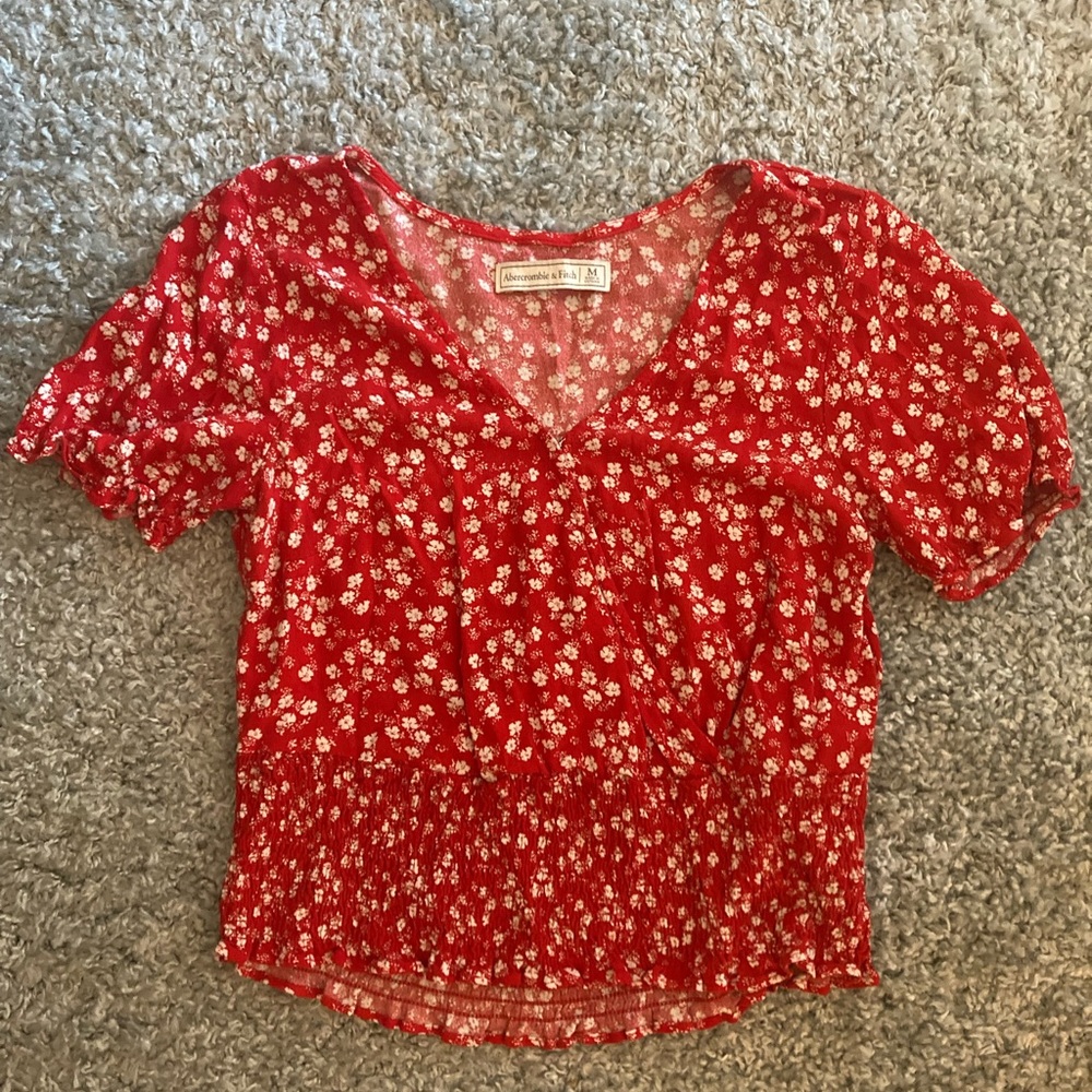 Abercrombie Floral Blouse